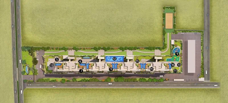Detailed Vision Site Plan - Risland Sky Mansion